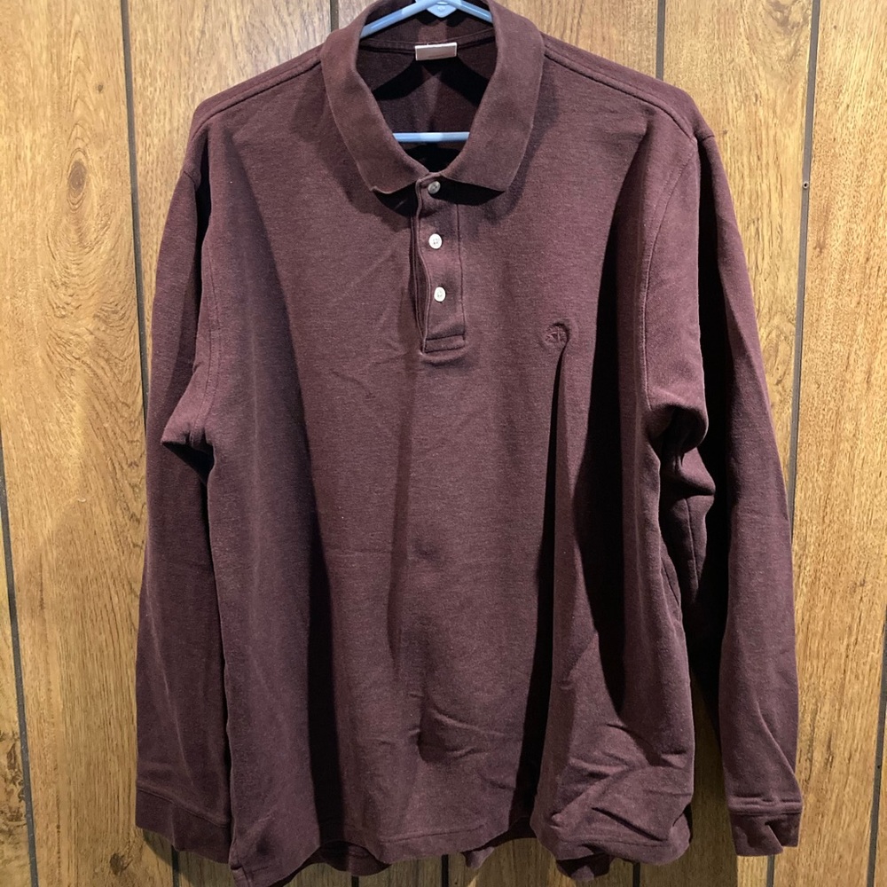 Brooks Brothers Burgundy Polo